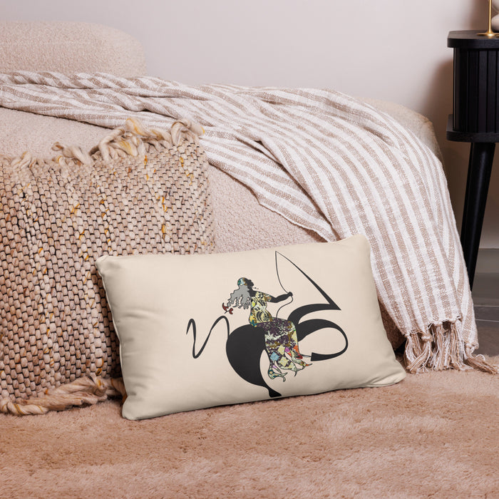 Carried Away Throw Pillow