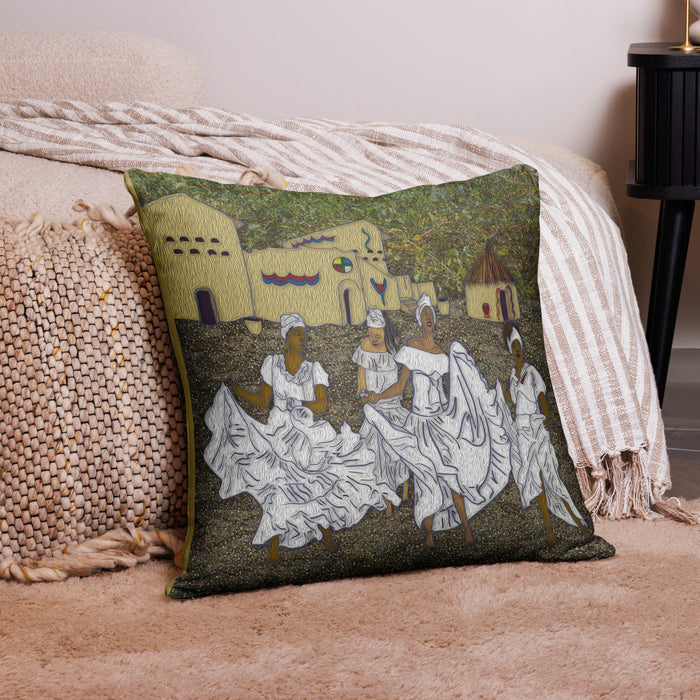 Celebration For Wombed Ones Throw Pillow