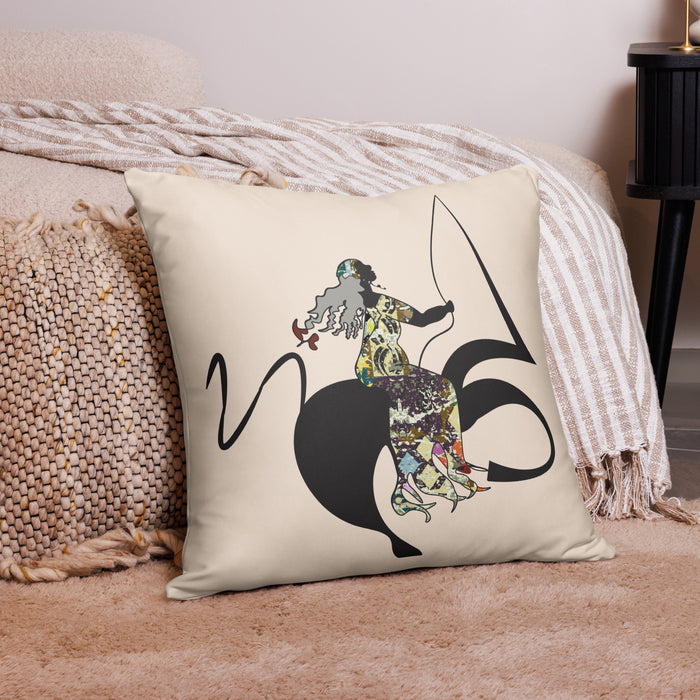 Carried Away Throw Pillow