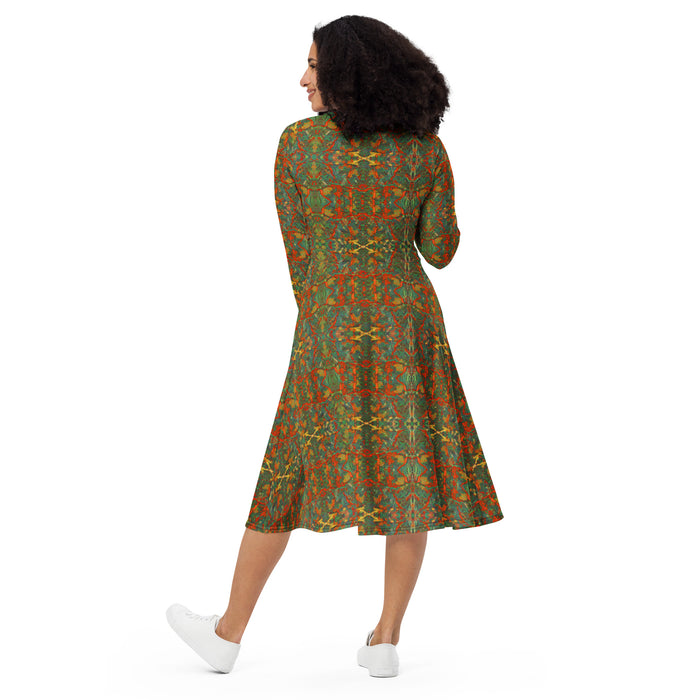 The Forests Are Speaking Midi Dress