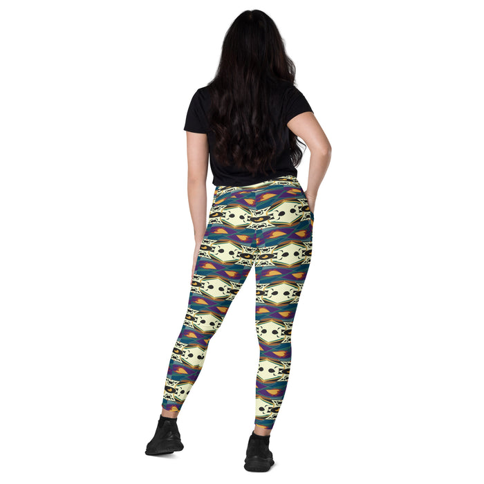 Spider Granma's Love Village Leggings