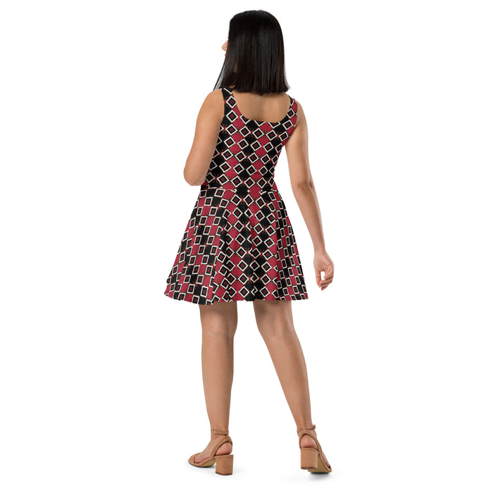 Garabato Pathways Skater Dress