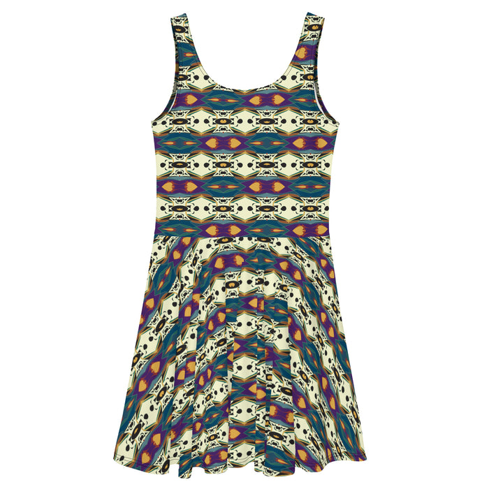 Granma Spider's Love Village Skater Dress