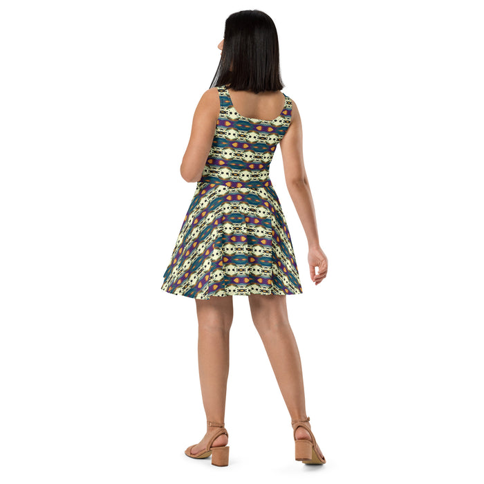 Granma Spider's Love Village Skater Dress