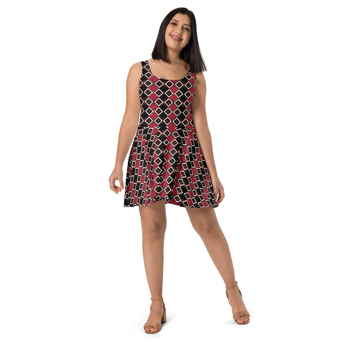 Garabato Pathways Skater Dress