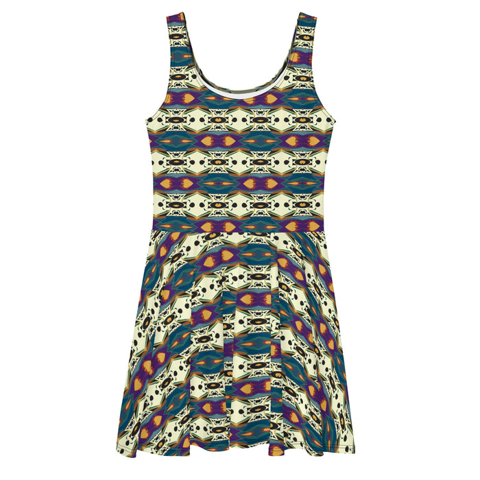 Granma Spider's Love Village Skater Dress