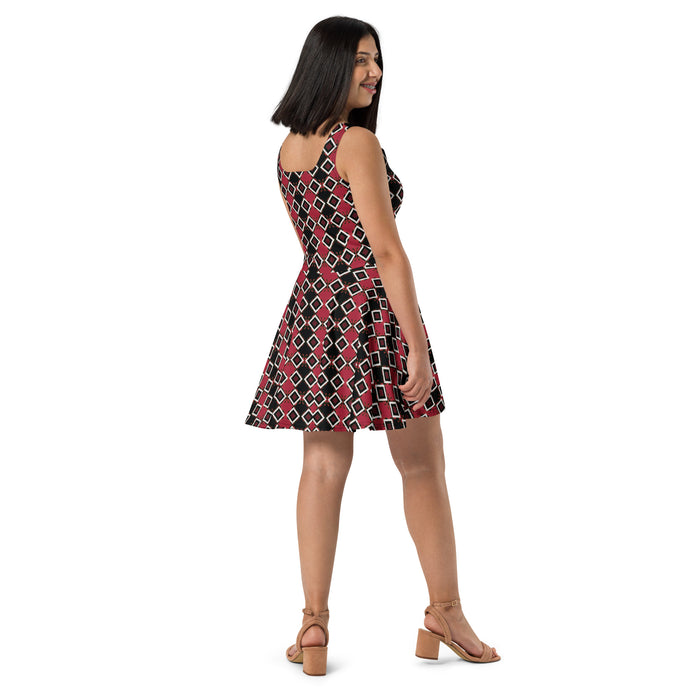 Garabato Pathways Skater Dress