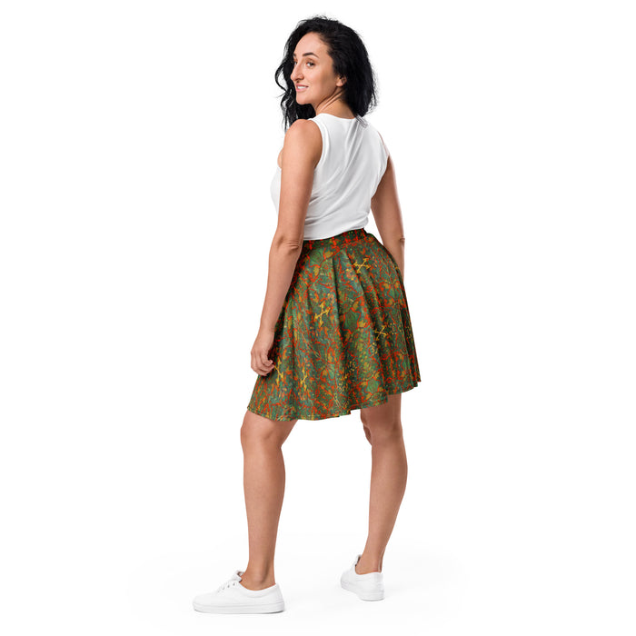 The Forests Are Speaking Skater Skirt