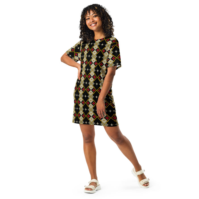 Issa Black Love Thang T-shirt dress