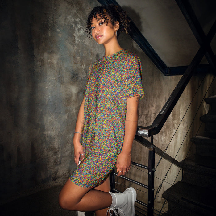 Confetti The Rainbow T-shirt Dress