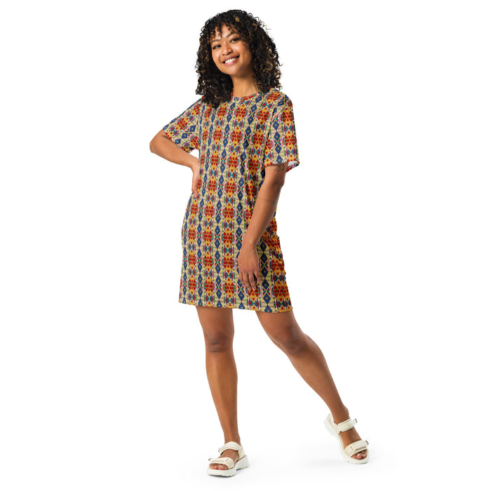 Egun Illuminations T-shirt dress