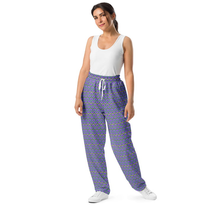 Lavender Love Wide-leg joggers