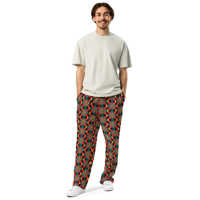 Spiritual Science Wide-leg joggers