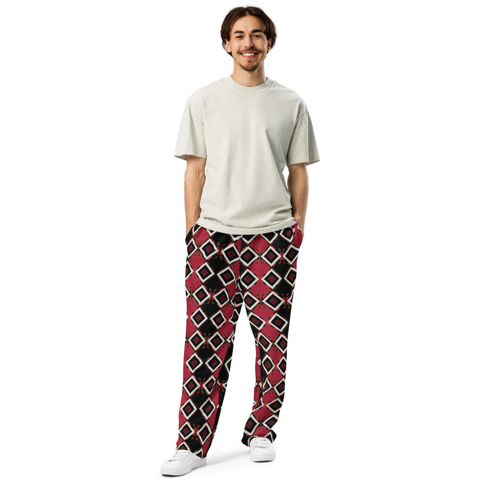 Garabato Pathways Wide-leg joggers