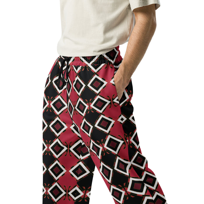 Garabato Pathways Wide-leg joggers