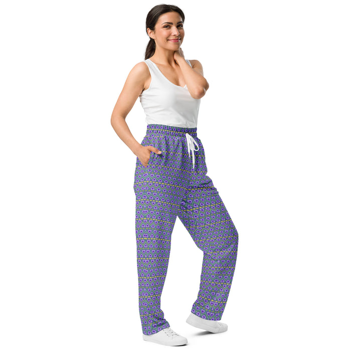 Lavender Love Wide-leg joggers