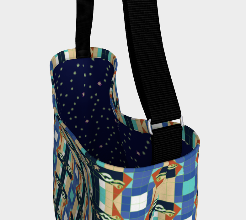 Deep Wata Messenger Tote