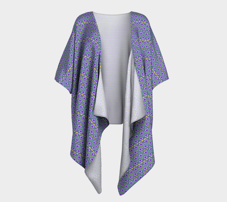 Lavender Love Silk Drape