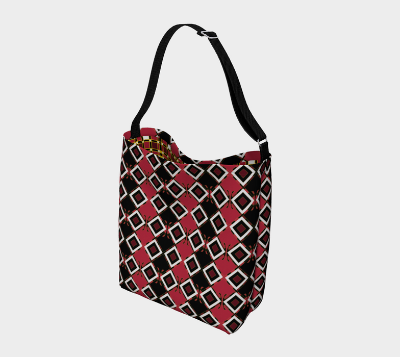 Garabato Pathways Messenger Tote