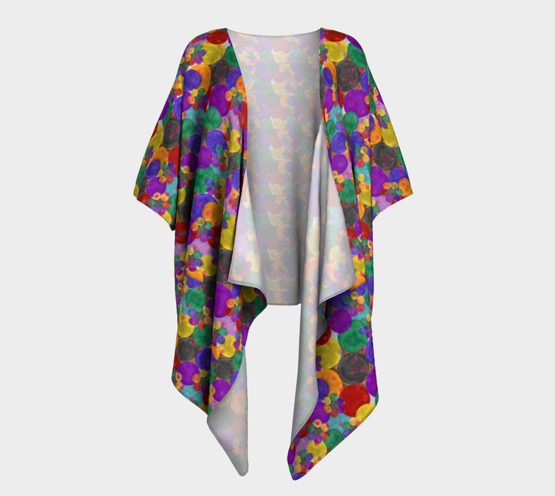 Bubbling With Pride Silk Shrug