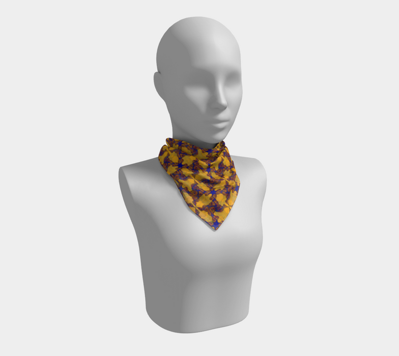 Hot Wata Square Silk Scarf