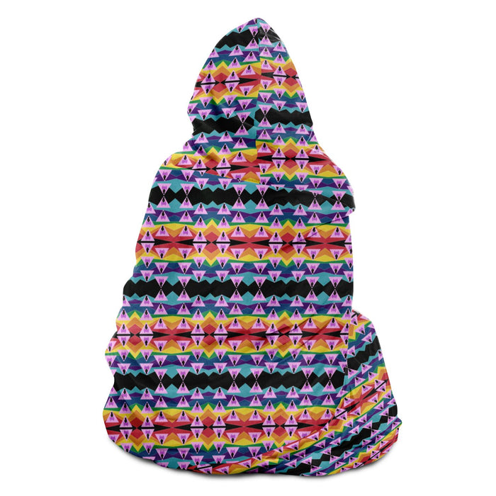 Retro Ghey Hooded Blanket