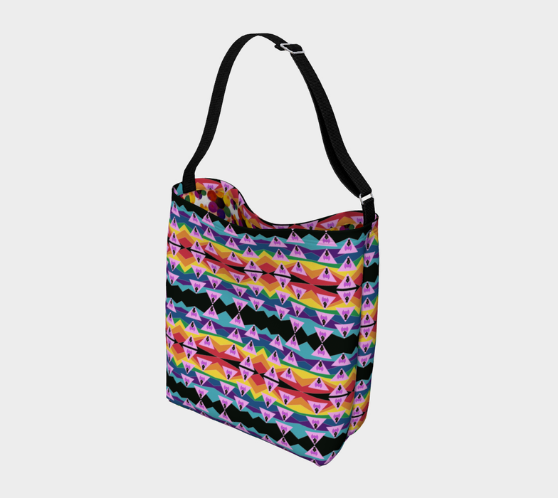 Retro Ghey Messenger Tote