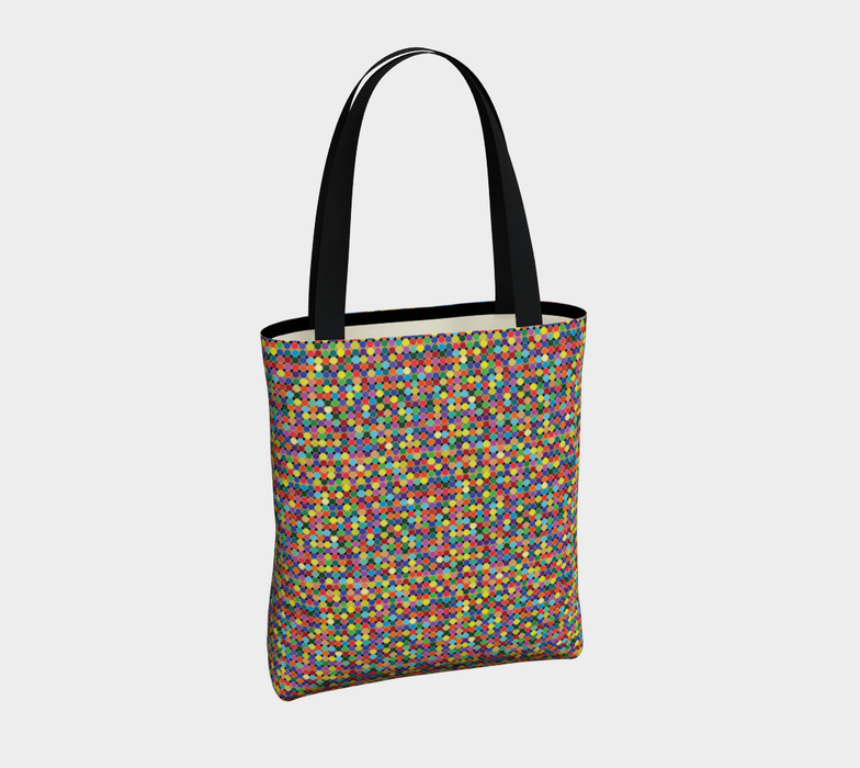 Confetti The Rainbow Swanky Tote