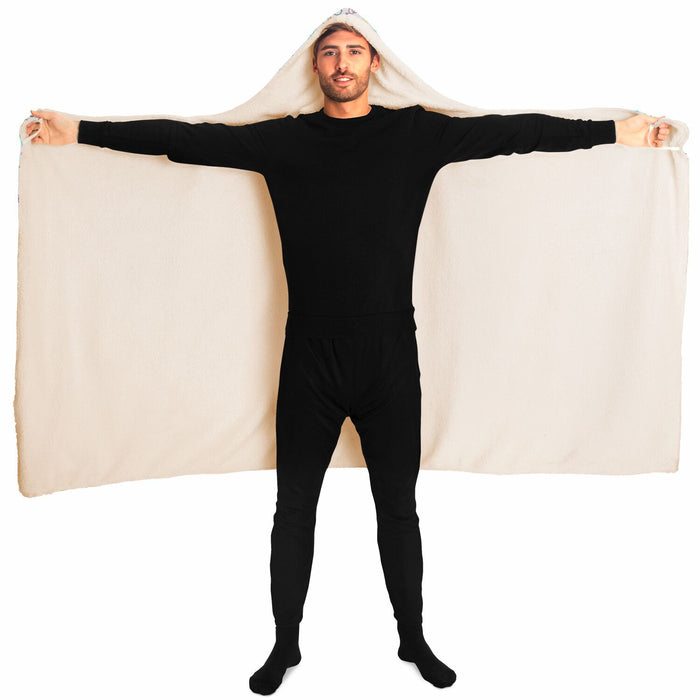 Come As You Are Hooded (White) Blanket