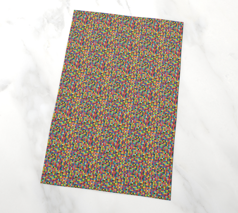 Confetti The Rainbow Tea Towel