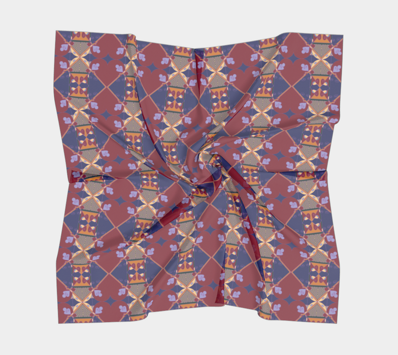 Ujamaa Square Silk Scarf