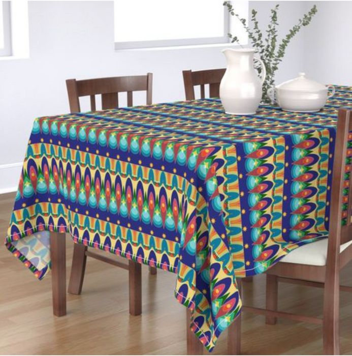 Our Sacred Temples Tablecloth