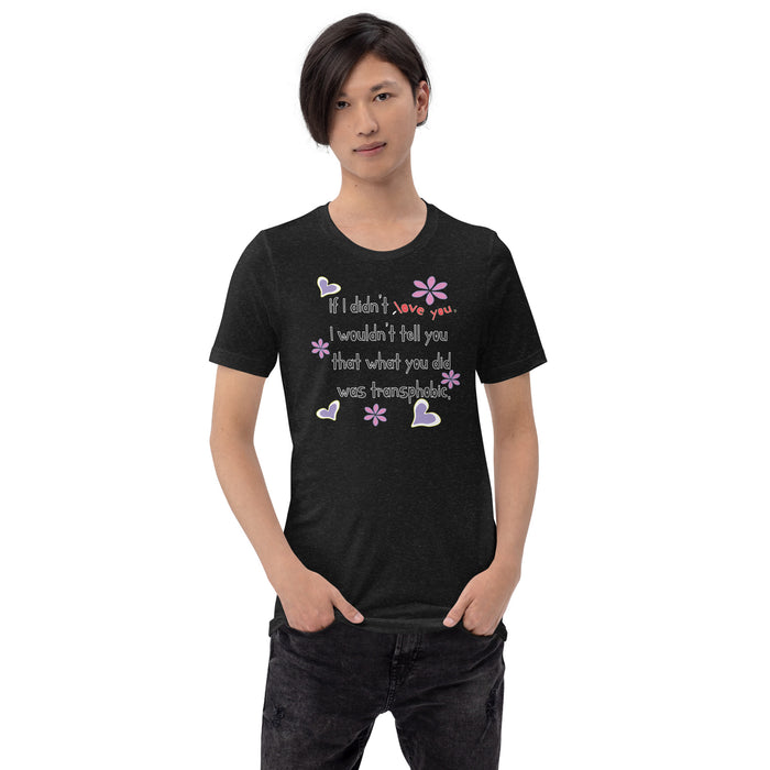 Love Wins | Anti Transphobia T-shirt