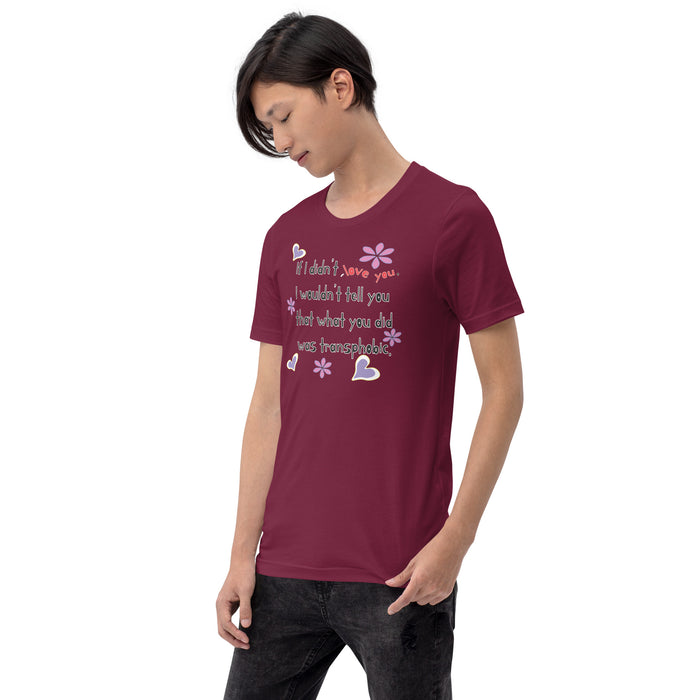 Love Wins | Anti Transphobia T-shirt